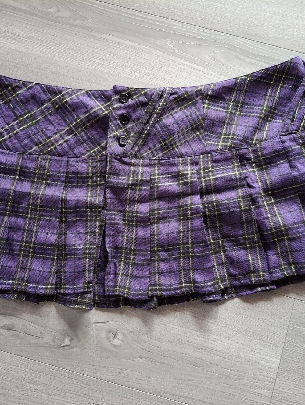 NWOT Open Front Plaid Shirt